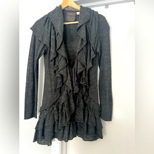 Anthropologie Merino Wool Boutique Cardigan Sweater